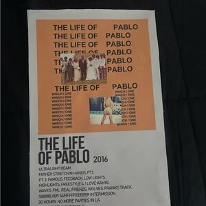The Life of Pablo Poster